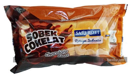 Sari Roti Sobek Cokelat Chocolate Blast
