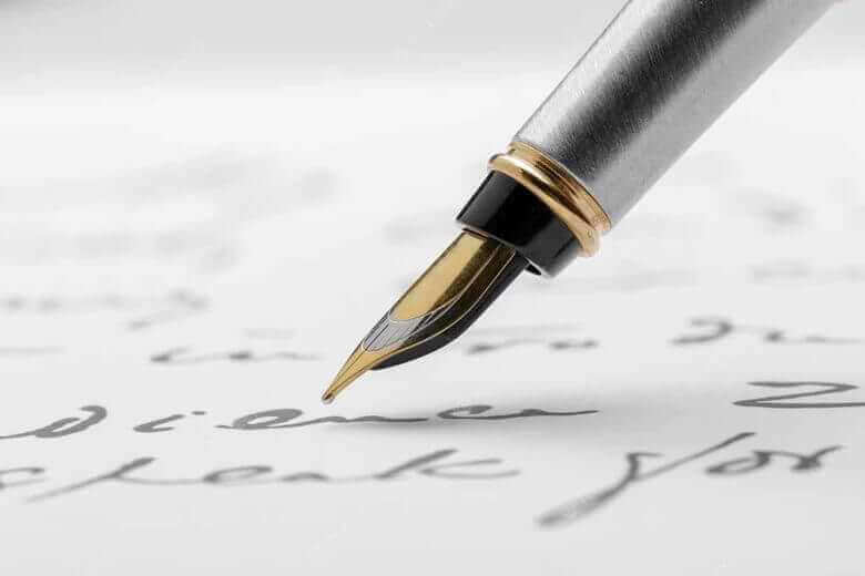 Handwritten e-signature