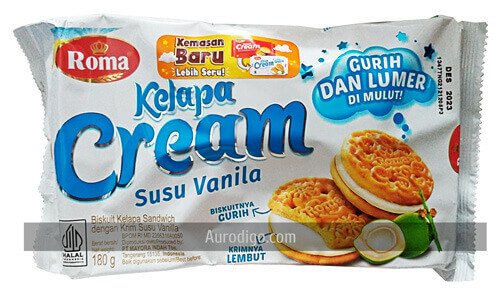 Roma Kelapa Cream Susu Vanila
