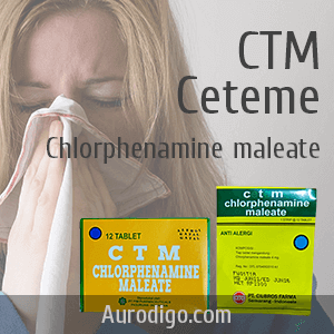 Obat Alergi Chlorphenamine maleate (CTM / Ceteme)