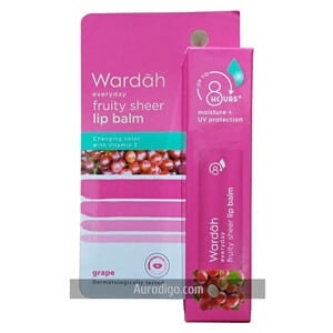 Wardah Everyday Fruity Sheer Lip Balm Grape