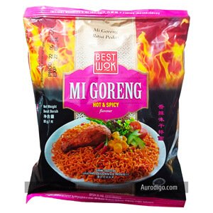 Best Wok Mi Goreng Hot & Spicy 80 Gram