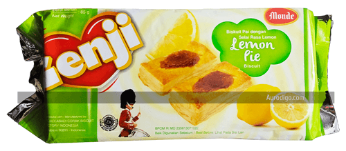 Monde Genji Lemon Pie Biscuit 85 Gram