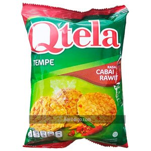 Qtela Tempe Rasa Cabai Rawit 55 G
