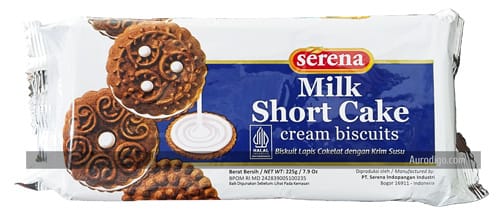 Serena Milk Short Cake Cream Biscuits 225 Gram 2026