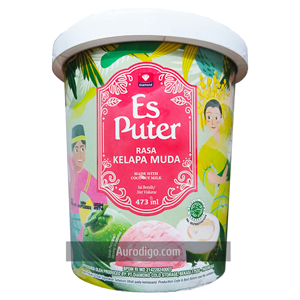Diamond Es Puter Rasa Kelapa Muda 473 mL