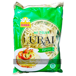 Mi Burung Dara Mi Telur Urai Pipih 140 Gram