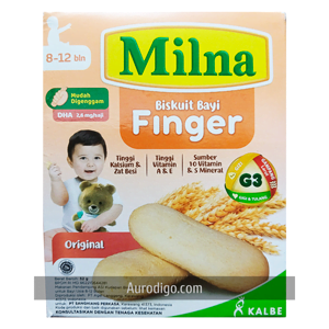 Milna Biskuit Bayi Finger Original 52 Gram