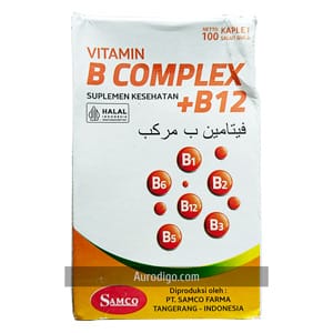 Samco Vitamin B Complex + B12 100 Kaplet