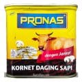 Pronas Kornet Daging Sapi dengan Jamur 340 Gram