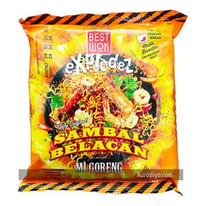 Best Wok Explodez Mi Goreng Sambal Belacan 75 Gram
