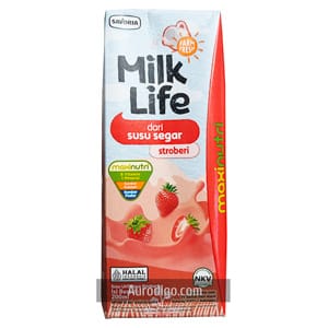 MilkLife MaxiNutri Stroberi 200 mL