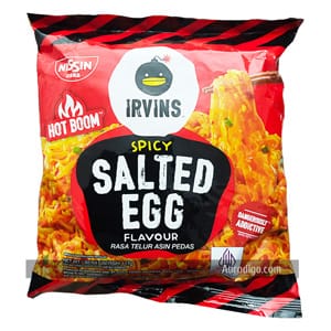 Nissin Irvins Spicy Salted Egg Flavour 117 Gram