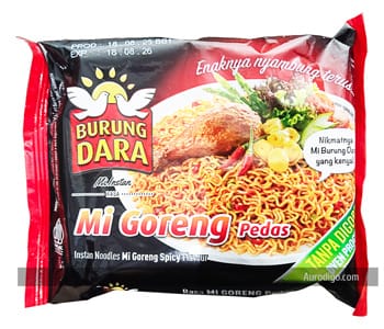 Burung Dara Mi Goreng Pedas 65 Gram