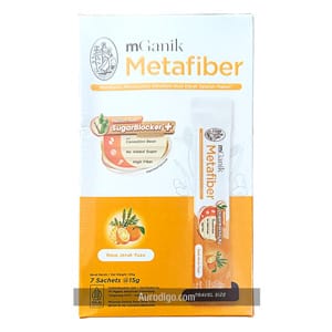 mGanik Metafiber Rasa Jeruk Yuzu 105 Gram