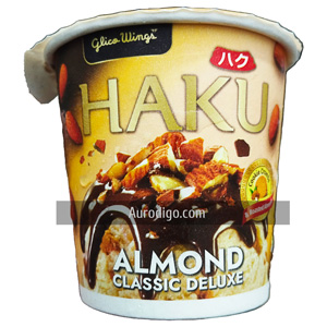 Glico Wings Haku Almond Classic Deluxe 110 mL